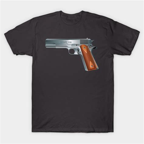 Colt 45 Handgun T Shirt Teepublic