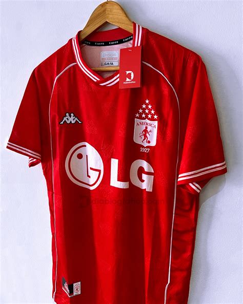 Camiseta retro KAPPA América de Cali 2001 Diablo Gráfico