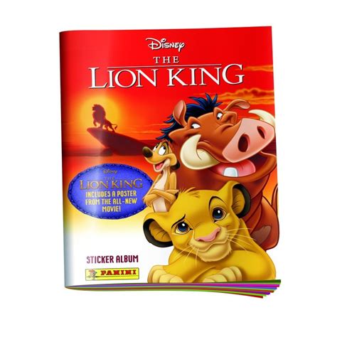 The Lion King Storybook Sticker Album Disney