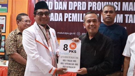 Daftar Bacaleg Ke Kpu Dpw Pks Maluku Utara Optimis Menang Pemilu