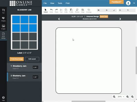 Printing Multiple Designs Or Partial Sheets Maestro Label Designer With