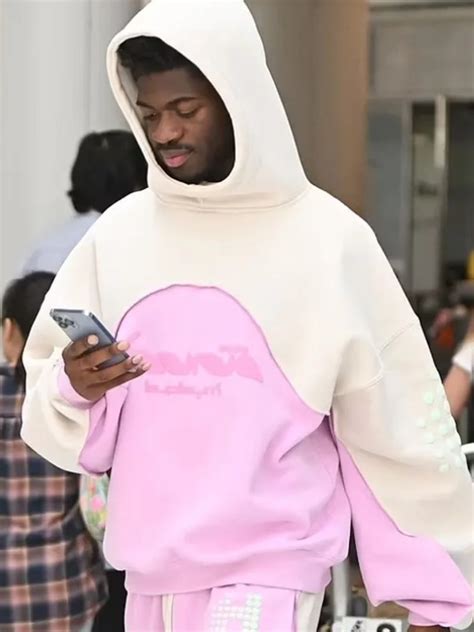 Lil Nas X Cream Pink Tracksuit - Jacket Hub