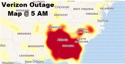 Verizon Cell Outage Map - Sella Daniella