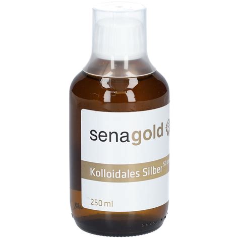 Senagold Kolloidales Silber Ppm Ml Shop Apotheke