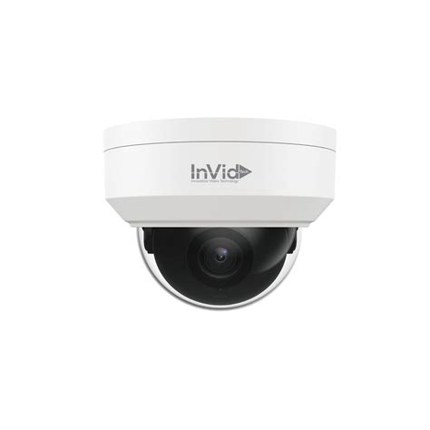 InVid VIS P8DRIR28NH 8 Megapixel IP Plug Play Outdoor IR Dome Camera