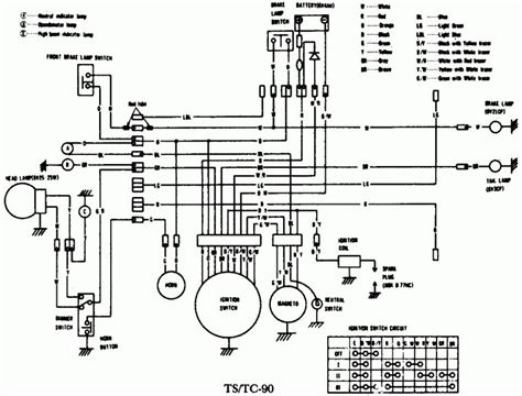 Honda C50 6v Wiring Diagram