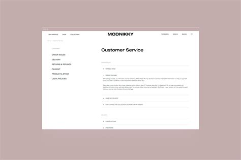 Modnikky // Free Figma eCommerce Template :: Behance