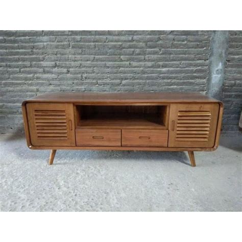 Jual Meja Tv Kayu Jati Buffet Tv Jepara Buffet Minimalis Unik