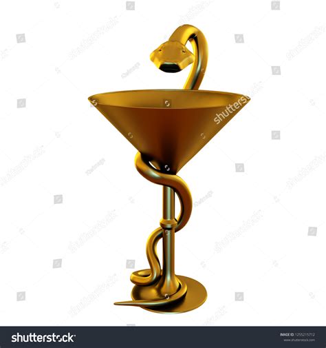 Caduceus Pharmacy Bowl Hygieia Stock Illustration 1255215712 | Shutterstock