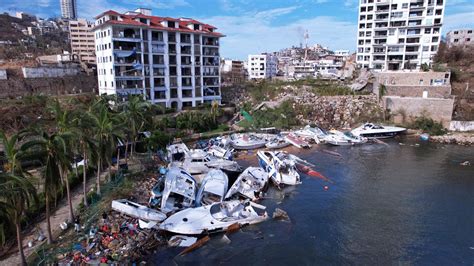 México eleva a 48 el número de muertos por el impacto del huracán Otis