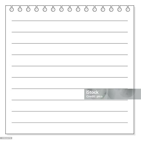 simple border ring note background stock illustration  image