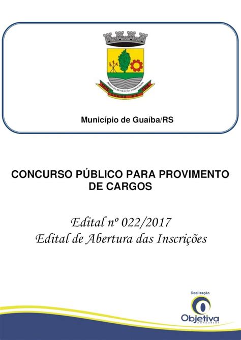 Pdf Munic Pio De Gua Ba Rs Anos Iniciais Do Ensino Fundamental