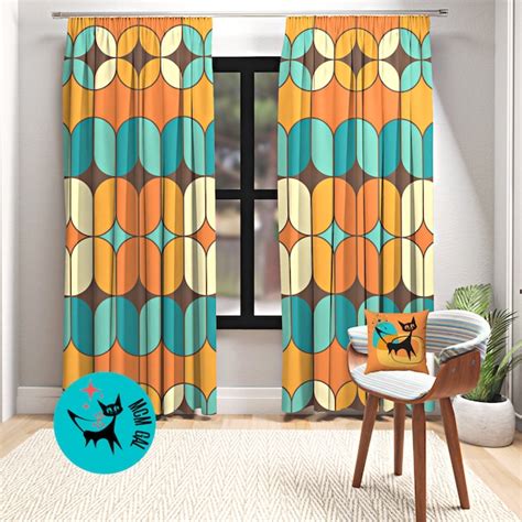 Mod Curtains Etsy