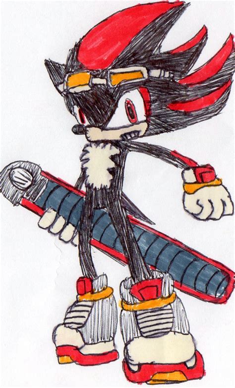 Sonic Riders- Shadow by StillThinking135 on DeviantArt