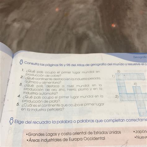 Geografia Consulta Las P Ginas Y Del Atlas De Geograf A Del