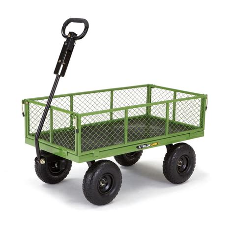 Groundwork Steel Garden Cart 800 Lb Fasci Garden