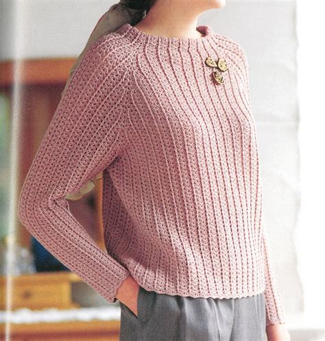 Top Down Crochet Sweater Pattern Free This Crochet Seamless Yoke