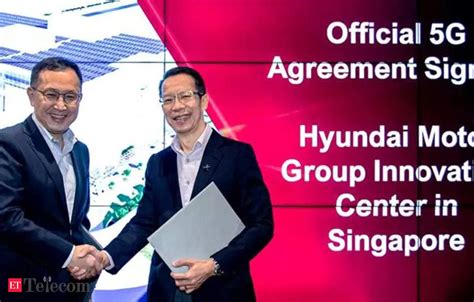 Singtel 5G Singtel Signs Agreement With Hyundai To Deploy 5G At