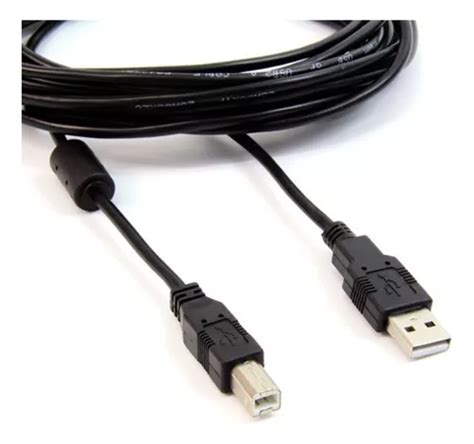 Cable Usb 2 0 Para Impresora 5 Metros Cuotas sin interés