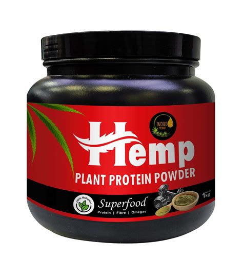 Indus Hemp Hemp Protein Powder Hemp Seed Powder Builds Lean Muscle Weight Management