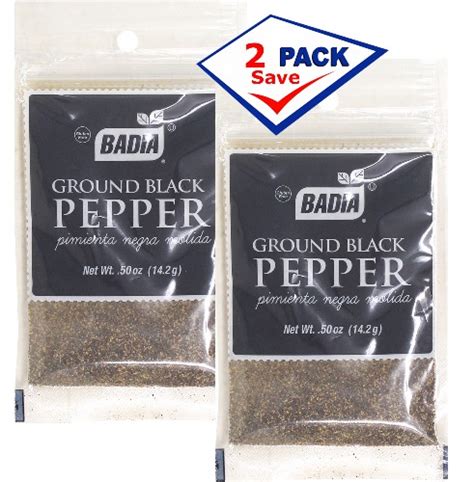 Badia Pepper Ground Black Oz Pack Of Cubanfoodmarket