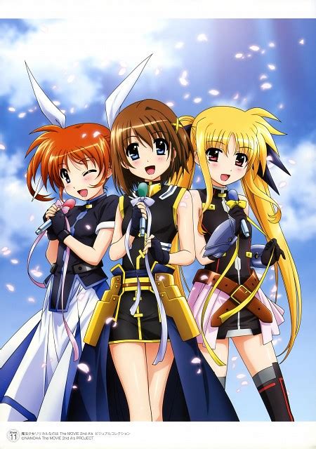 Seven Arcs Mahou Shoujo Lyrical Nanoha Msln The Movie 2nd A S Visual Collection Second Hayate