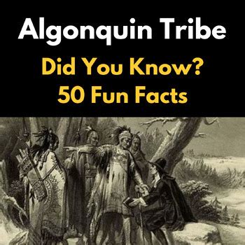 Algonquin Native American Tribe : Did You Know 50 facts for kids by ...