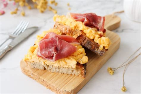 Huevos Revueltos Con Jamon