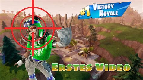 Mein Erste Fortnite Video Youtube