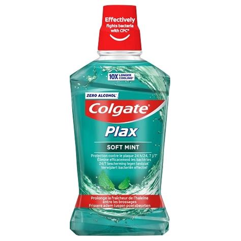 Ezine Colgate Plax Soft Mint Bain De Bouche Sans Alcool Ml Ezine