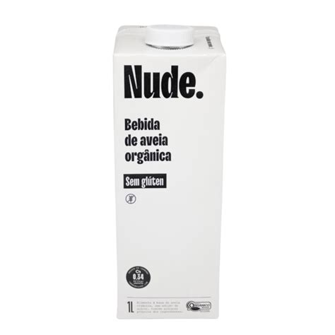 BEBIDA DE AVEIA ORGANICA Litro NUDE Cravo Canela