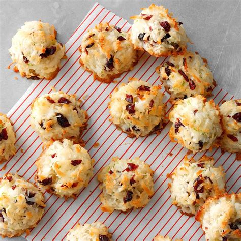 Cranberry Lime Macaroons Recipe How To Make It