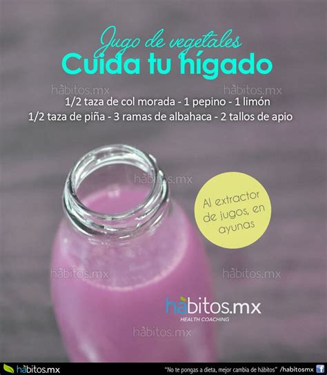 Jugo De Vegetales Cuida Tu H Gado H Bitos Health Coaching