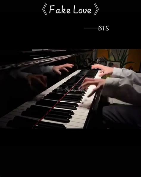 Fake Love Bts Piano Youtube