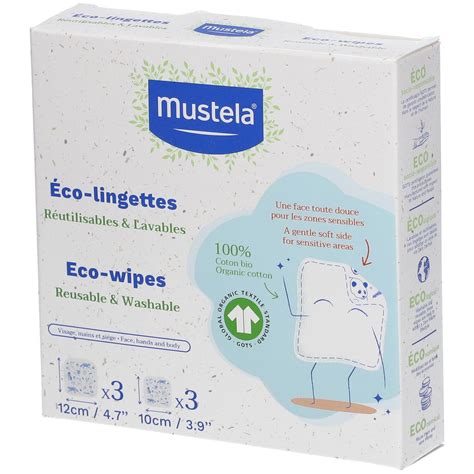 Mustela Éco Lingettes 6 pc s Farmaline