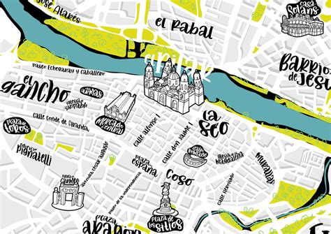 Un Mapa Digital E Interactivo Recrea La Ciudad De Zaragoza