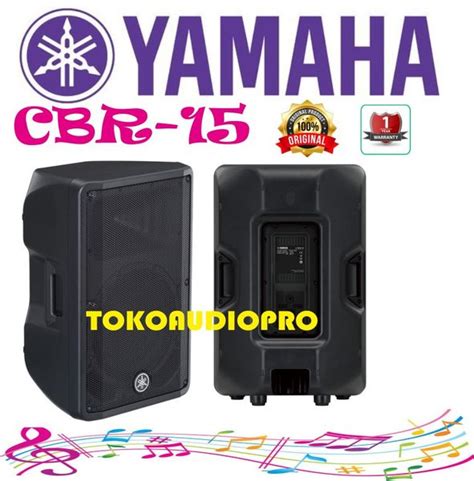 Jual Yamaha CBR15 15 Inch Passive Speaker Original CBR 15 Di Lapak