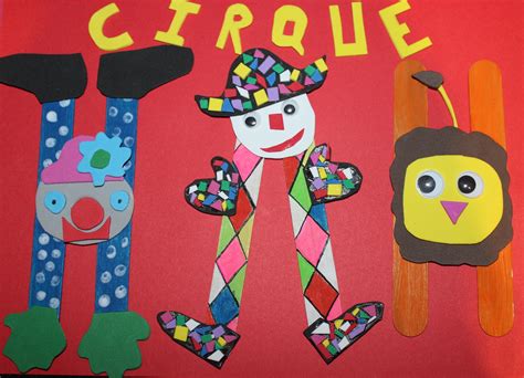 Mon atelier récréation Activité enfant Carnaval au cirque