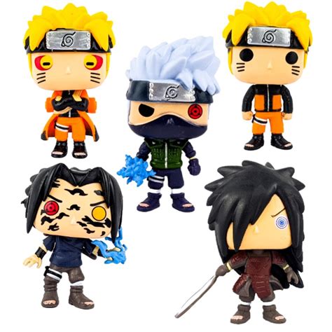 Boneco Figure Funko Pop Kakashi Madara Sasuke Naruto Shippuden