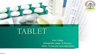 Tablet dosage form | PPT