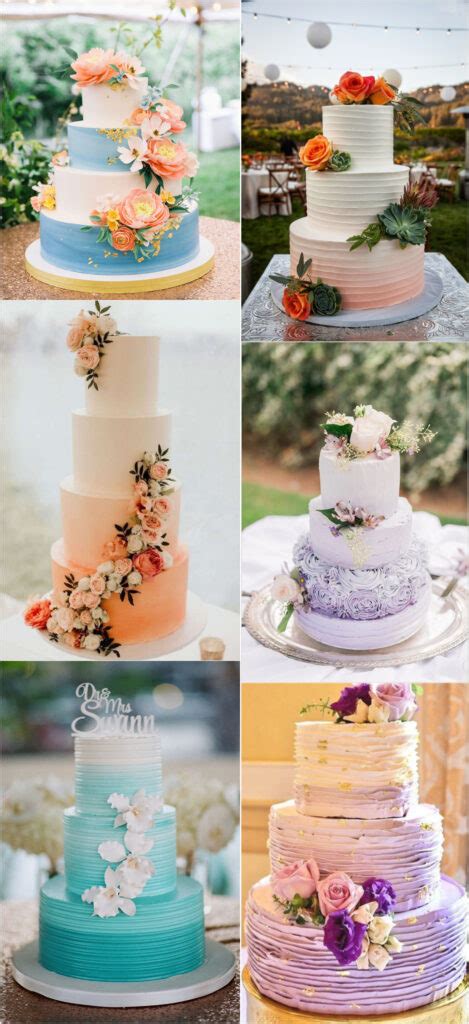 Summer Wedding Cake Ideas To Inspire Chicwedd