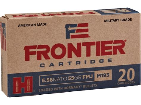 Frontier Cartridge Military Grade Ammunition X Mm Nato Xm