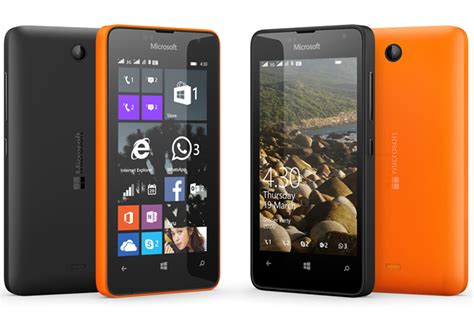 Microsoft Launches A New Low End Device The Lumia 430 Dual SIM Hexamob