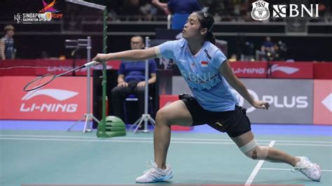 Link Live Streaming Gregoria Mariska Tunjung Vs Wang Zhi Yi Di Perempat