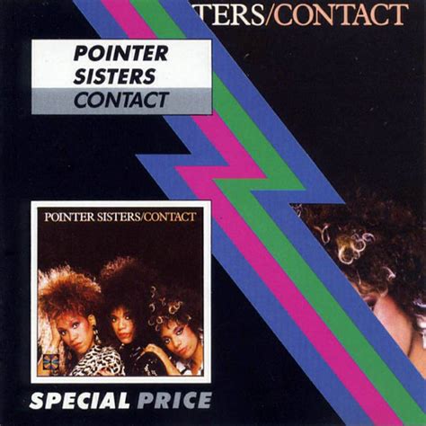 Car Tula Frontal De Pointer Sisters Contact Portada