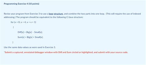 Solved Programming Exercise 3 10 Points Create And Test A Chegg