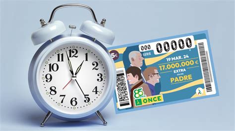 Hora del Extra del Día del Padre ONCE 2024 y dónde ver el sorteo en directo