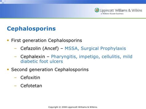 Cephalosporin