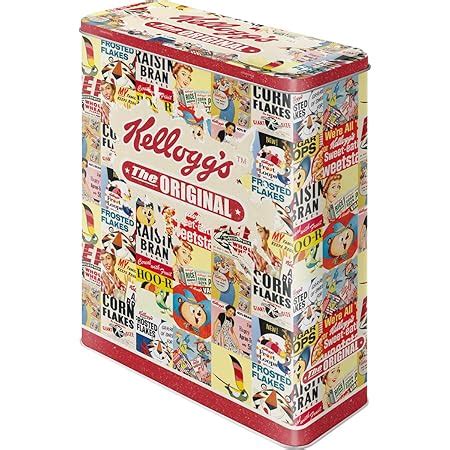 Nostalgic Art 30308 Kellogg S The Original Collage Storage Tin Box