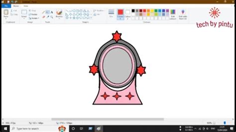 How To Draw Mirror On Computer Mirror Drawing Tech By Pintu Youtube